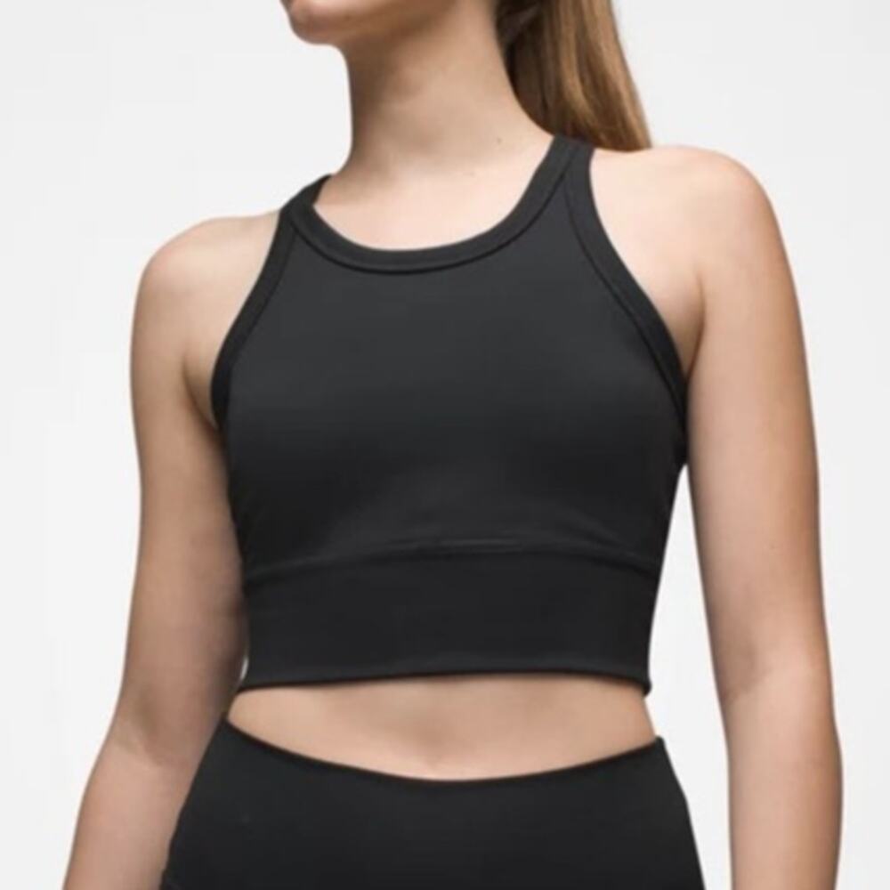 Prana Becksa Bralette Women's S Solid Black Sports Bra Performance Double Rib